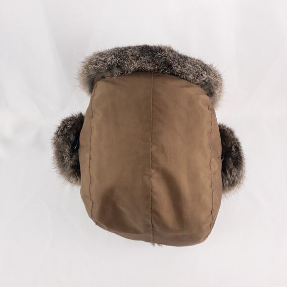 Sportsman Guide Mad Bomber Supplex Rabbit Fur Brown Trapper Hat Unisex X-Large - Picture 12 of 16